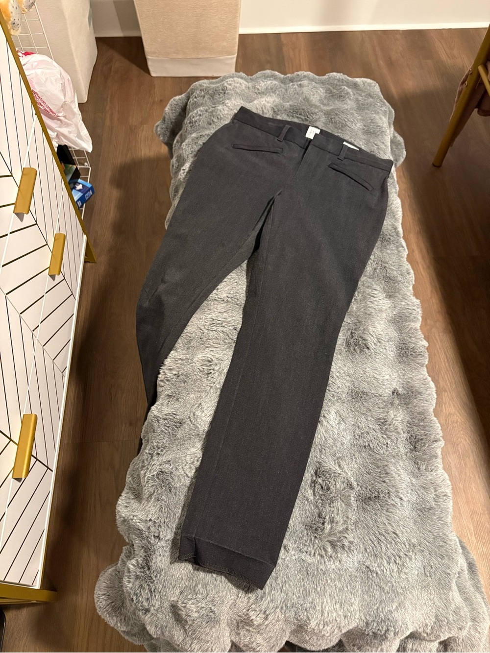 GAP Women's Charcoal Gray Dress Trousers